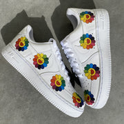 Takashi Murakami Flower Airforce 1s