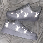 Reflective Playboy Airforce 1s