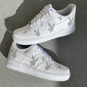 Reflective Playboy Airforce 1s