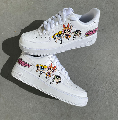 Powerpuff Girls Airforce 1s