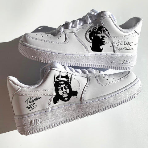 Tupac X B.I.G Airforce 1s