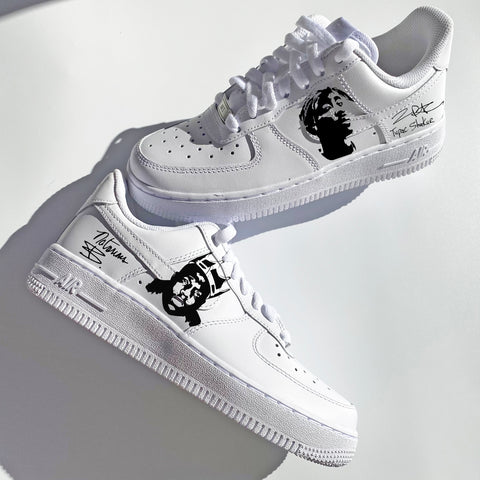 Tupac X B.I.G Airforce 1s