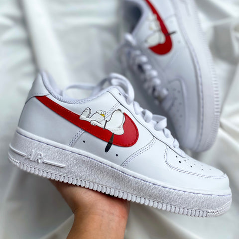 Snoopy Airforce 1s