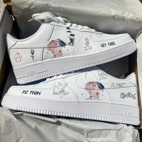 Lil Peep Airforce 1s