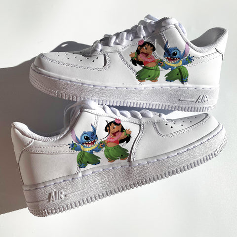 Lilo and Stitch Airforce 1s