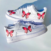 Pink Butterfly Effect Airforce 1s