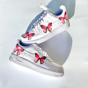 Pink Butterfly Effect Airforce 1s