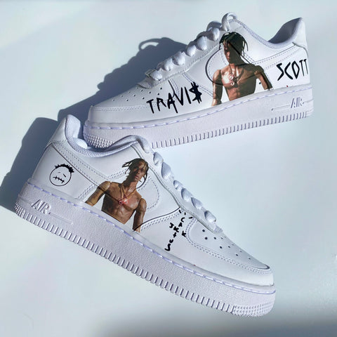 Travis Scott Cactus Jack Airforce 1s