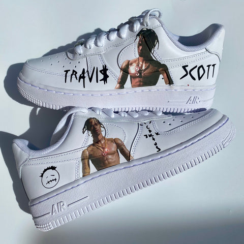 Travis Scott Cactus Jack Airforce 1s